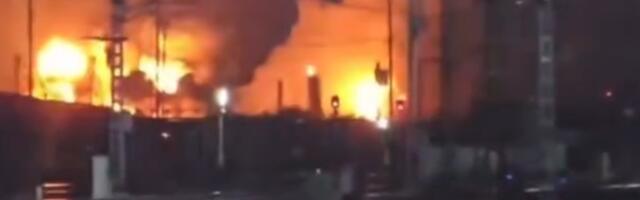 Ust-Luga sadamas toimus jälle plahvatus ja põleng