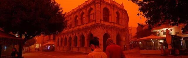 VIDEO: Kreeta saar värvus punaseks