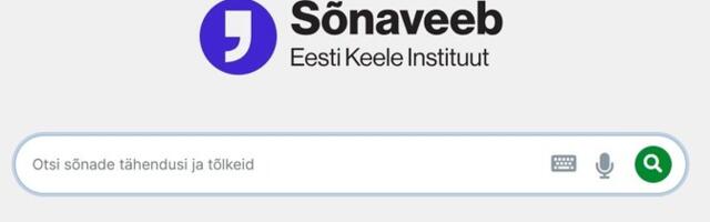 Keeleminutid. Sõnaveebis on koos eesti keele minevik, olevik ja tulevik