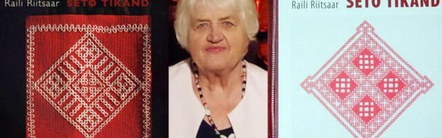 RÕUGES NÄEB SETO TIKANDI MEISTRI RAILI RIITSAARE NÄITUST „ELU MUSTRID SETO TIKANDIS”