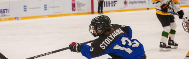 Eesti jäähokinaiskond alustas kodust MM-turniiri kindla võiduga 