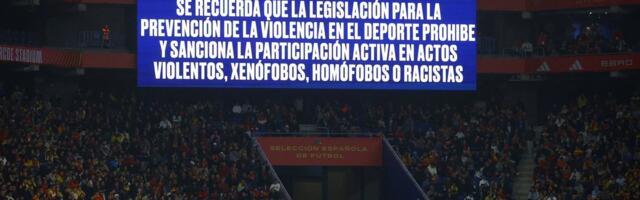 Hispaania jalgpallikoondise fännid mõnitasid rassistlikult Egiptust, politsei alustas uurimist