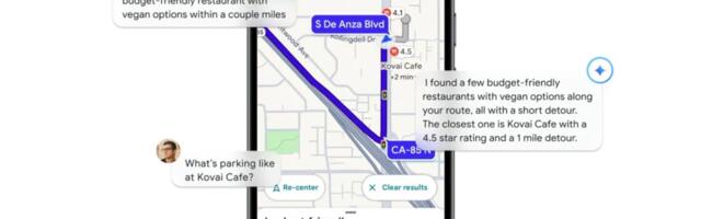 Google lisab Gemini kaardirakendusse. Nüüd hakkab teed juhatama tehisintellekt