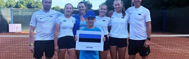 Eesti tennisenaiskond sai Billie Jean King Cupil jagu Luksemburgist