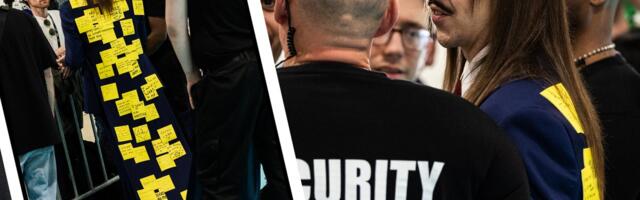 VÕRDLE | Sai inspiratsiooni Tommy Cashilt? Armeenia esindaja väisas Eurovisioni eelpidu Eesti eurolauljaga sarnases riietuses