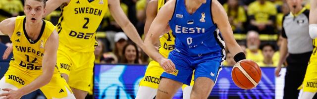 BLOGI | Eesti korvpallikoondis tegi vägeva neljanda veerandi abil rootslaste selja prügiseks