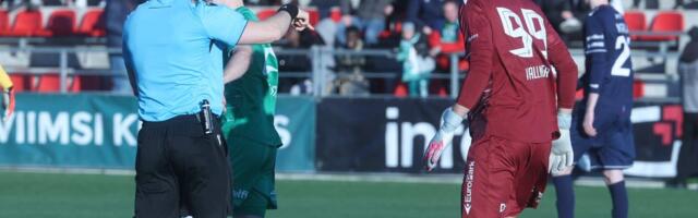 FOTOD | VAR-i möll Sportlandil. Ainsalu lõi kaks iluväravat, aga Paide viigistas 17. lisaminuti (!) väravast