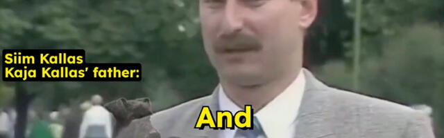 VIDEO: Vene meedias tuuakse välja, kuidas Kallase isa rääkis vene keeles, et rahvas Eestis toetab nõukogude võimu