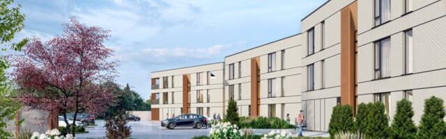 Kose südamesse kerkib jõeäärne kortermaja, mida on piirkonda aastaid oodatud