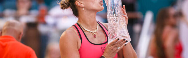 Võimsas hoos Sabalenka kaitses Miamis tiitlit