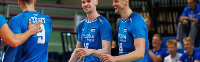 TÄNA DELFI TV-s | Eesti võrkpallimeeskond kohtub Euroopa liiga viimases mängus Montenegroga 