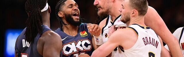 Thunder murdis tuliseks kiskunud mängus Nuggetsi lisaajal