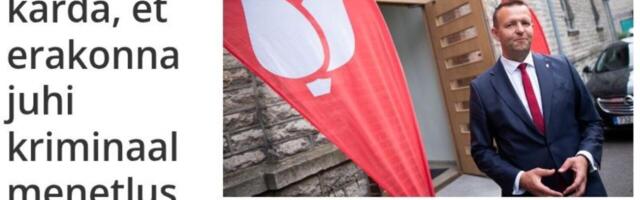 Marksistidele on alati kriminaalsed liidrid “peale läinud”