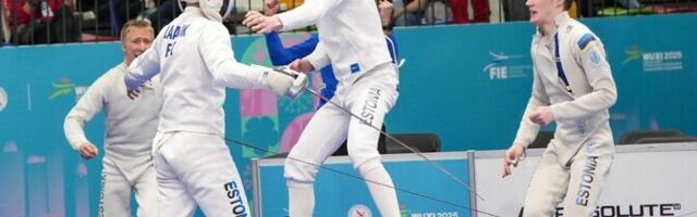 Естонські юніори з фехтування зайняли восьме місце на чемпіонаті світу.