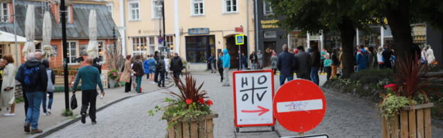 Nädala lõppudel on Karja tänav suletud