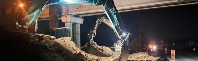 VIDEO | Kaitsevägi varistas ajaloolise Halinga turbaraudtee viadukti