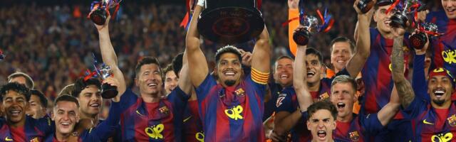 El Clasico võitnud Barcelona kindlustas Hispaania meistritiitli