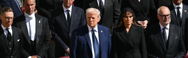 President Karis jälgis matust USA presidendipaari kõrvalt