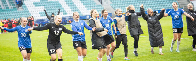 Tammiku iluvärav viis Eesti jalgpallinaiskonna Leedu üle võidule