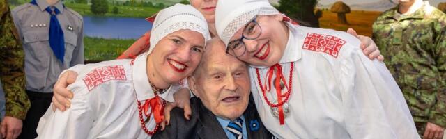 Eesti vanim kaitseliitlane sai 100aastaseks
