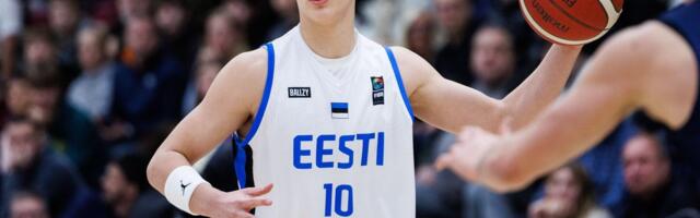 Korvpallur Robert Kangur tegi debüüdi noorte Euroliigas