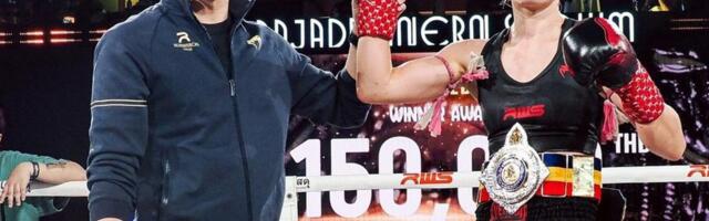 VIDEO | Taipoksija Marie Ruumet teenis Bangkokis ihaldatud tiitlivöö