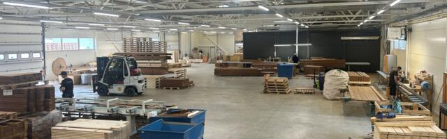 Ajaloo parima aasta teinud saunatootja tootmishoone jääb juba kitsaks
