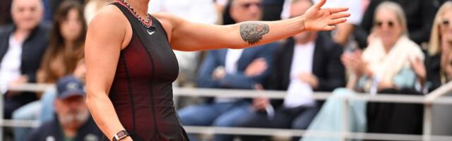 Üllatuskaotuse saanud Sabalenka_ ma tahaksin tennisest kohe loobuda 