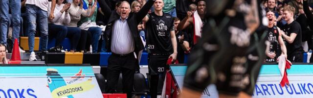 TIPPHETKED JA FOTOD | Suure korvpallilahingu võitnud Tartu Ülikool pääses Eesti-Läti liigas finaali