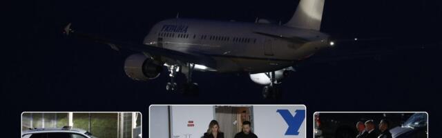 FOTOD | Ukraina president Volodõmõr Zelenskõi saabus öösel Eestisse