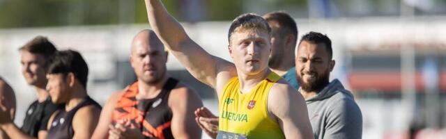 ВІДЕО | Миколас Алекна встановив потужний світовий рекорд у метанні диска, австралієць знову блищав