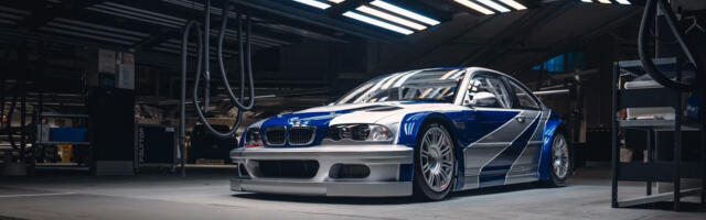 “Need for Speed” mänguseeria juubeli puhul ehitas BMW fännidele tuntud M3 GTR erimudeli