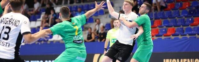 Eesti U-20 käsipallikoondis alistas Montenegro ja jõudis finaali