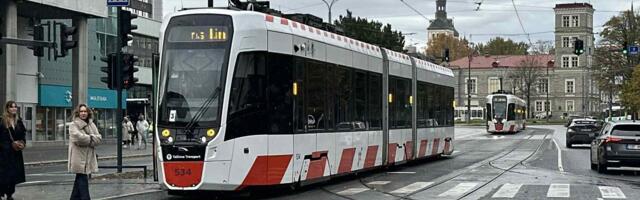 Jäävihm seiskas Tallinnas trammid, ohus on ka bussiliiklus
