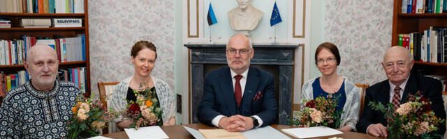 PRESIDENT ANDIS ÜLE RAHVALUULE KOGUMISPREEMIAD