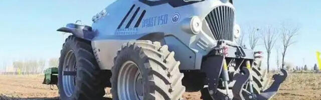 Tulevik on kohal: Hiinas harivad põldu isesõitvad elektritraktorid