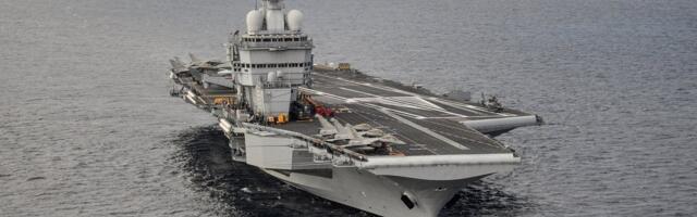 SVT: Vene droon lähenes Malmö sadamas seisvale Prantsusmaa lennukikandjale