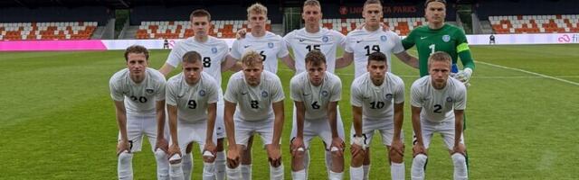 U-21 jalgpallikoondis alustas Balti turniiri viigiga Läti vastu