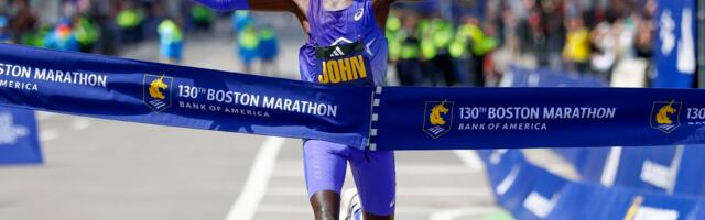 Bostoni maraton võideti uue rajarekordiga, Nurme sai 57. koha