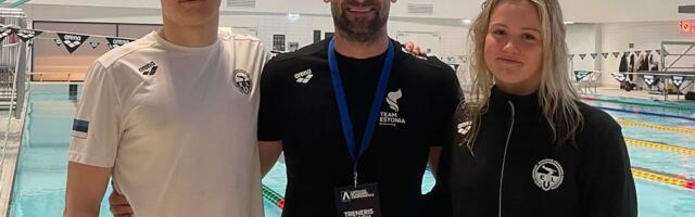 Noored ujujad Randväli ja Iltšišin püstitasid Leedus Eesti rekordid