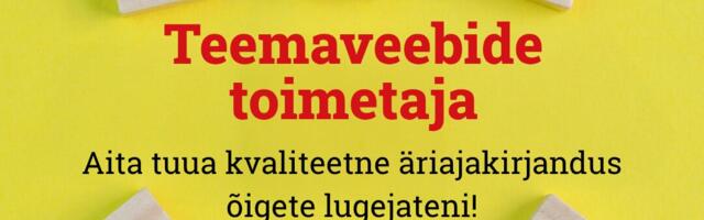 Tule Äripäeva teemaveebide toimetajaks!