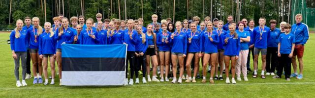 U-16 Eesti koondis sai Balti meistrivõistlustel teise koha