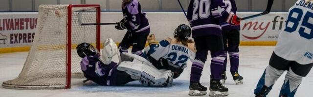 Galerii: Naiste hokiliiga finaali jõudsid Everest ja Grizzlyz