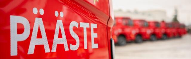 Kunda sadamas põleb laohoones 10 tonni kustutamata lupja