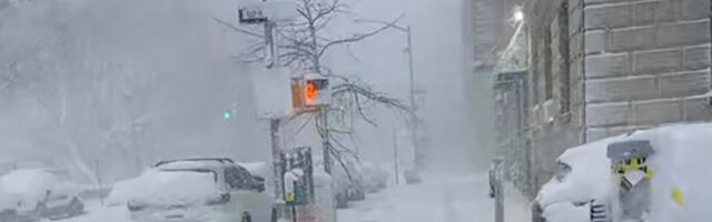 USA-d tabanud võimsa tormi tõttu kehtestas New York liikumiskeelu