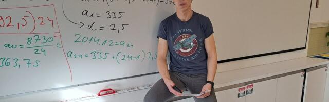 Langevarjundusega tegelev matemaatikaõpetaja teeb tunnid põnevaks intrigeerivate näidete abil