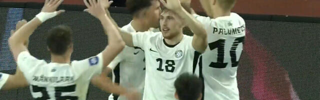 VIDEO | Tammik lõi debüüdil värava, Eesti võitis penaltiseeria