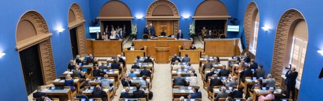 Riigikogu võttis vastu presidendi valimise seaduse muudatuse