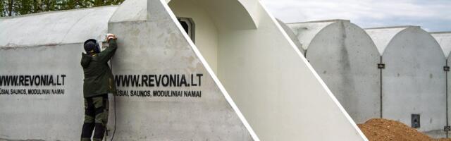 FOTOD | Eesti firma rajab Leedule varjendeid, kodumaal on eraomanikud jäetud omapäi