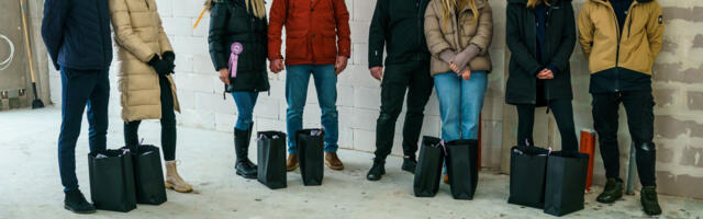 Esimene punane ja kaks lillat rosetti! „Naabrist parema“ osalejatel said valmis värvitööd